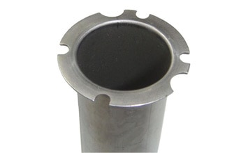 End Forming Flange With Notch